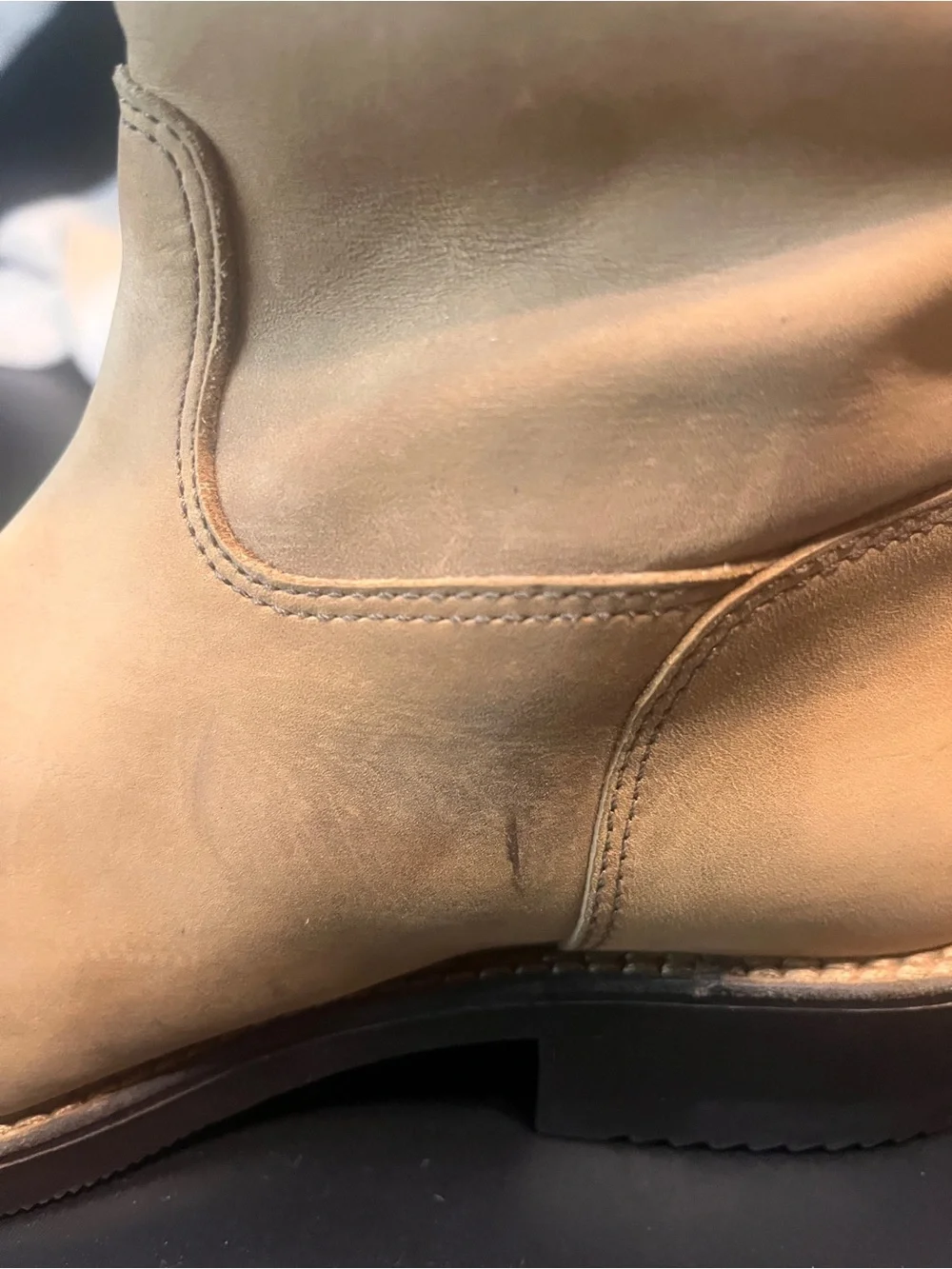 Ariat Tall Leather Boots - Tan